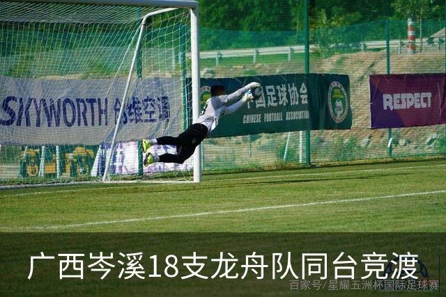 广西岑溪18支龙舟队同台竞渡